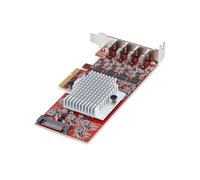 StarTech.com Scheda PCIe USB-C a 4 Porte, USB 3.2 10Gbps, Scheda di Espansione