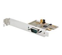 StarTechcom Scheda seriale PCI Express a 1 porta Scheda di interfaccia seriale da PCIe a RS232 DB9 Scheda PCIe per PC con
