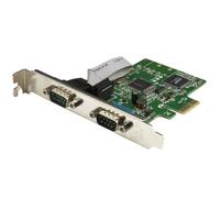 StarTech.com Scheda Seriale PCI Express da 2 porte DB9 con UART 16C1050 - RS232