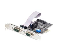StarTech.com Scheda Seriale PCIe a 2 porte, scheda PCI Express a doppia porta