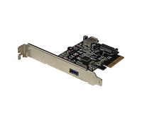 StarTech.com Scheda USB 3.1 a 2-porte (10Gbps), USB-A, 1x esterna, 1x interna, PCIe