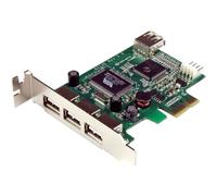 StarTech.com Scheda Pci Express basso prfilo con 4 porte USB 2.0 ad alta velocità