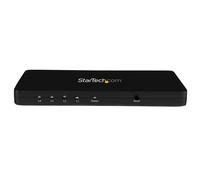 StarTech.com Sdoppiatore Splitter HDMI 4k @ 30hz 1x4 porte con custodia in alluminio (HDMI 4-PORT 4K VIDEO SPLITTER - SOLID ALU