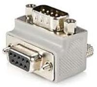 StarTech. com Serial Cable Adapter - adattatore per cavo, DB9 M, DB9 FM, maschio/femmina, grigio, 3,6 cm, 8,1 cm)