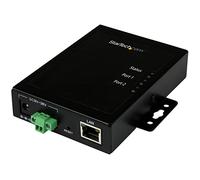 Startech.com Server per dispositivi Seriali a Ethernet Ip a 2 Porte, Rs232, Montabile e in Metallo