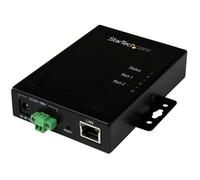 StarTech.com Server per dispositivi Seriali a Ethernet IP a 2 porte - RS232 - Montabile e in Metallo - Nouvo