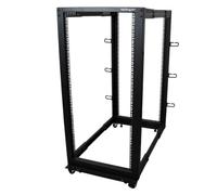 StarTech.com Armadio Server Rack con 4 staffe a Telaio Aperto 25U con profondita' regolabile ( 4POSTRACK25U )