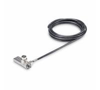 StarTech.com Set di 10 Antifurti a Doppio Accesso per Laptop, Cavo di Sicurezza di 2m con Chiave e Combinazione per Dispositivi K-Slot, Cavo Antifurto in Acciaio per PC Portatile - Nouvo