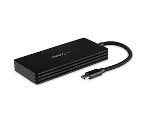 StarTech.com SM21BMU31CI3 contenitore di unità di archiviazione M.2 SSD enclosure Nero