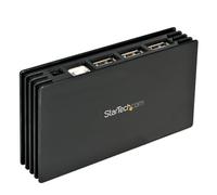 StarTech.com ST7202USBGB hub di interfaccia USB 2.0 480 Mbit/s Nero