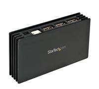 StarTech.com ST7202USBGB hub di interfaccia USB 2.0 480 Mbit/s Nero (7 PORT USB 2.0 HUB - .)