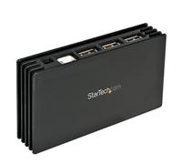 StarTech.com ST7202USBGB hub di interfaccia USB 2.0 480 Mbit/s Nero (7 PORT USB