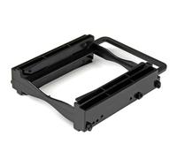 StarTech.com Staffa di montaggio Tool-Less per doppio disco duro SSD/HDD da 2,5 per alloggiamento da 3,5 (TOOL-FREE MOUNTING BR