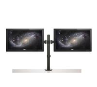 StarTech.com Staffa per due monitor con montaggio su scrivania - Design a barre trasversali Articolabile Acciaio [ARMDUAL2] NEW