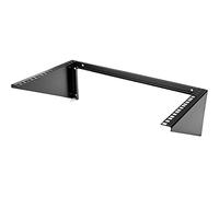 StarTech.com Staffa Rack in Accaio 6U per montaggio apparecchiature su parete Verticale da 19"