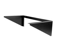 StarTech.com Staffa Rack 19" 6U, Supporto Rack per installazione Verticale a parete o Orizzontale sotto Scrivania/tavolo; Per Switch/Pach Panel/Dispositivi IT - Portata 97kg - Acciao Nero