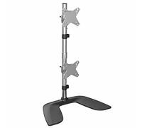Startech Supporto Verticale 2x Monitor Fino A 27 One Size Black / Silver