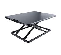 StarTech.com Standing Desk Converter for Laptop - Up to 8kg/17.6lb - Height Adjustable Laptop Riser - Table-Top Stand-Up Desk Converter for Home Office - Sit-Stand Desk Platform (LAPTOP-SIT-STAND)