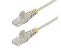 StarTech.com Cavo di Rete Ethernet Snagless CAT6 da 1,5m - Cavo Patch antigroviglio slim RJ45 - Grigio
