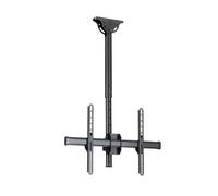 StarTech.com Supporto a soffitto per TV - Staffa per TV con asta telescopica corta egolabile - Inclinabile / girevole - Staffa VESA universale per schermo singolo da 32 a 75 (CEILING TV MOUNT SHORT PO