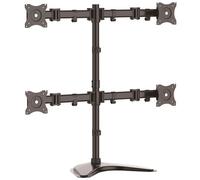 StarTech.com Supporto Articolabile VESA per 4 Montor - Stand per 4 Schermi fino a 27" NEW