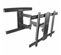 StarTech.com Supporto da Parete per Televisione a Schermo Piatto - Braccio Articolato Multidirezionale Supporto per TV a parete per display con montaggio VESA fino a 80 pollici (50 Kg) - Staffa universale per montaggio a parete TV a basso profilo Full Motion