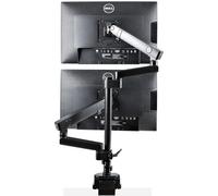 StarTech.com Supporto Doppio Monitor per Scrivania - Braccio 2 VESA fino a 32 /8kg Staffe Verticali Impilabili Altezza Regolabi
