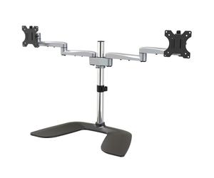 StarTech.com Supporto Doppio Monitor - Snodabile - Acciaio e Alluminio (DUAL MONITOR STAND DESK MOUNT - ERGONOMIC VESA MOUNT ST NEW