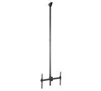 Startech.Com Supporto monitor TV soffitto ( 50 Kg ) VESA 600 x 400 Black