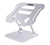 Startech.Com Supporto notebook 10 Kg Ergonomico Silver ADJ LAPTOP RISER