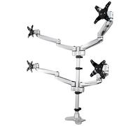 STARTECH.COM - Supporto per 4 monitor Completamente articolabile Premium - SPEDIZIONE GRATUITA