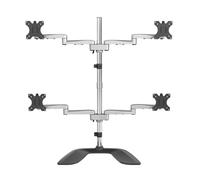 StarTech.com Supporto per Quattro Monitor - Braccio Articolato - Acciaio e Alluminio