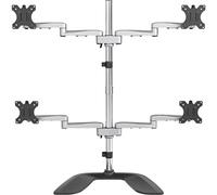 StarTech.com Supporto per Quattro Monitor - Braccio Articolato - Acciaio e Alluminio