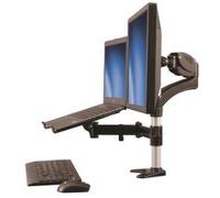 StarTech.com Supporto per singolo Monitor con base per portatile ad altezza regolabile One Touch