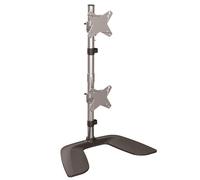 Startech Supporto Verticale 2x Monitor Fino A 27 One Size Black / Silver