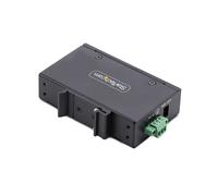 StarTech.com Switch di rete industriale non gestito a 5 porte, 100/1000 Ethernet, guida DIN/a parete, IP30, -40-167F, 9~60VDC