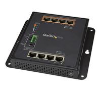 STARTECH.COM SWITCH GIGABIT ETHERNET GÉRÉ À 8 PORTS (4 POE+) - FIXATION MURALE ET ACCÈS EN FAÇADE (IES81GPOEW) - COMMUTATEUR - GÉRÉ - 4 X 10/100/1000 + 4 X 10/100/1000 (POE+) - FIXATION MURALE - POE+