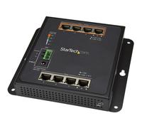 StarTech.com Switch industriale a 8 porte Gigabit PoE - 4 x PoE+ 30W - Power Over Ethernet - Switch gestito GbE Layer/L2 in met