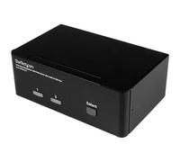 STARTECH.COM - Switch KVM a 2 porte DisplayPort per doppio Monitor - 4k 60hz