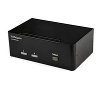 StarTech.com Switch KVM a 2 porte DisplayPort per doppio Monitor - 4k 60hz ( SV231DPDDUA2 )
