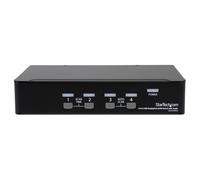 StarTech.com Switch KVM DisplayPort USB a 4 porte con audio
