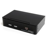 StarTech.com Switch KVM DVI USB 2 porte, con audio e hub USB 2.0