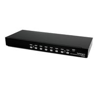 StarTech.com Switch KVM DVI USB a 8 porte montabile a rack 1U