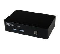 StarTech.com Switch KVM HDMI USB 2 porte, con audio e hub USB 2.0