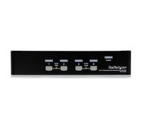 StarTech.com Switch KVM USB 4 porte, montabile a rack 1U, con OSD