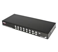 StarTech.com Switch KVM USB PS/2 a 16 porte montabile a rack 1U, con OSD