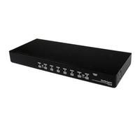 StarTech.com Switch KVM USB PS/2 a 8 porte montabile rack 1U, con OSD [SV831DUSBGB]