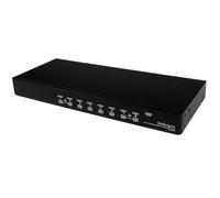 StarTech.com Switch KVM USB PS/2 a 8 porte montabile rack 1U, con OSD [SV831DUSBGB]