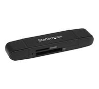 StarTech.com Lettore Schede SD e microSD -Lettore di schede di memoria USB 3.0 compatto - 5 Gbps - Lettore di schede di memoria SD con Adattatore MicroSD