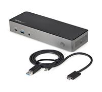 StarTech.com USB-C e USB-A Dock - Docking station universale triplo monitor Disp